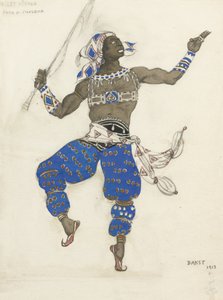 Costume pour le ballet Fantaisie orientale Ballet hindou - Leon Bakst