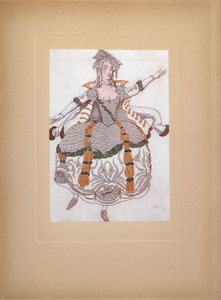 Costume pour le ballet La Belle au bois dormant de P. Tchaïkovski, 1921
