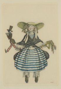 Costume pour le ballet La Poupée Fée par J. Bayer, 1903 - Leon Bakst