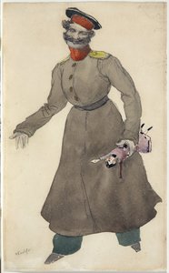 Costume pour le ballet La Poupée Fée par J. Bayer, 1903