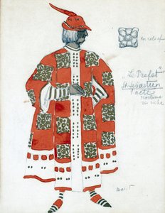 Conception de costume pour la pièce 