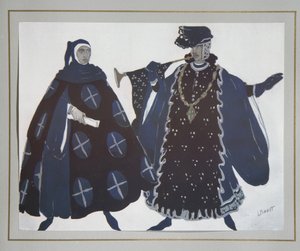 Costume pour la pièce Le Martyre de Saint Sébastien de Gabriele D