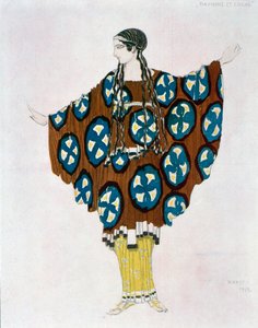 Costume pour Daphnis et Chloé de Maurice Ravel (1875-1937) 1912 - Leon Bakst