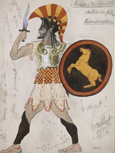 Design pour le costume de Pollux dans 