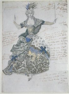 La Belle au Bois Dormant, costume pour 