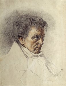 Portrait de Ludwig van Beethoven - Leon Bakst