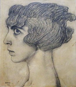 Portrait de la Marquise Luisa Casati, 1912 - Leon Bakst