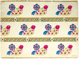 Conception textile, début du XXe siècle - Leon Bakst