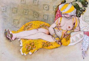 La Sultane Jaune, 1916 - Leon Bakst