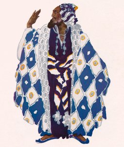 Un notable mésopotamien, 1922, 1923 - Leon Bakst
