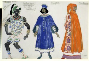 Costume pour le ballet "Le martyre de Saint Sébastien" de Gabriele D