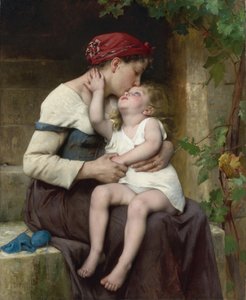 Mère et fille - Leon Bazile Perrault