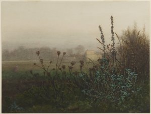 Paysage rural - Léon Bonvin