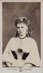 Portrait de Christine Nilsson 1843-1921 - Leon Cremiere