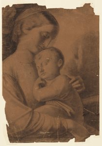 Madone et enfant - Leon Dabo