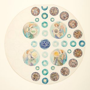 Étude pour la rosace de l