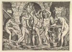 Vénus dans la forge de Vulcain, 1546-47