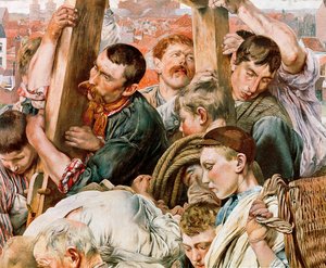 Les âges du travailleur, détail - Leon Henri Marie Frederic