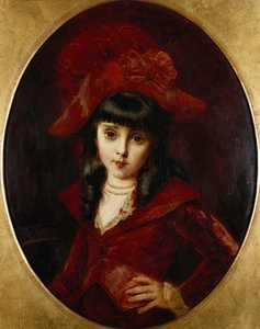 La robe rouge, 1881