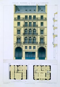 Maison de ville des Italiens à Paris, de 