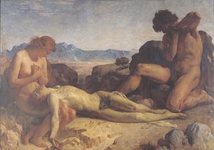 Adam et Ève trouvant le corps d