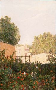 Jardin clos - Leon Pourtau