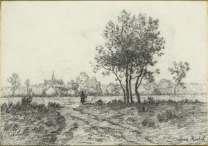 Paysage - Leon Richet