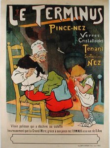 Affiche publicitaire pour le 