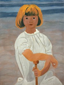Fille sur la plage - Leon Spilliaert