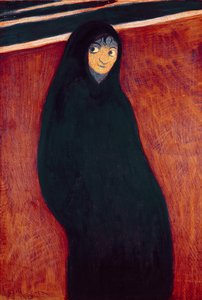 Figure encapuchonnée