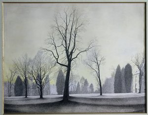 Le Parc, Arbres - Leon Spilliaert