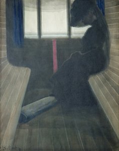 La Femme dans le train, La Veuve