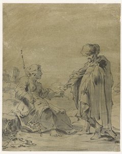Juda et Tamar - Leonaert Bramer