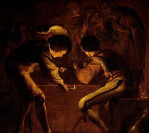 Le reniement de Saint Pierre - Leonaert Bramer