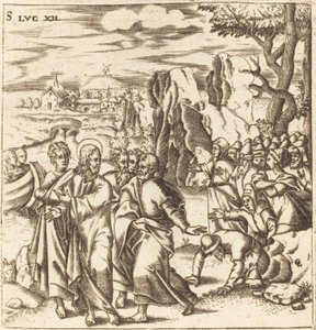 Le Christ enseignant la multitude - Leonard Gaultier