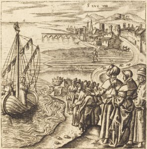 Le Christ sur le lac - Leonard Gaultier