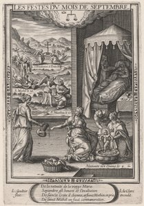 Les Festes du mois de Septembre (Naissance de la Vierge) - Leonard Gaultier