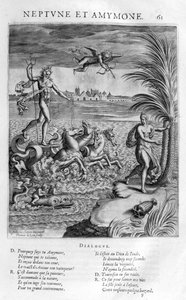 Neptune avec Amymone, fille de Danaus, qu