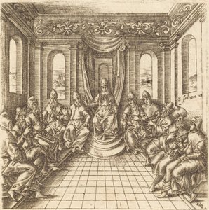 Les grands prêtres et les pharisiens - Leonard Gaultier