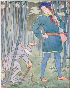 Il rencontra un petit vieil homme gris - Leonard Leslie Brooke