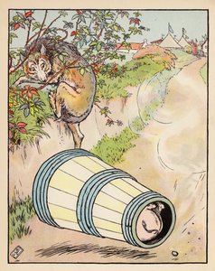 Illustration pour Les Trois Petits Cochons - Leonard Leslie Brooke