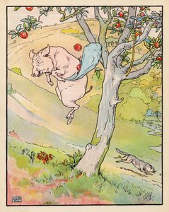 Illustration pour Les Trois Petits Cochons - Leonard Leslie Brooke