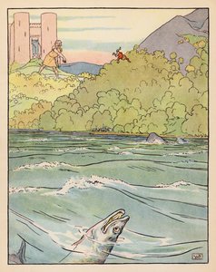 Illustration pour Le Petit Poucet - Leonard Leslie Brooke
