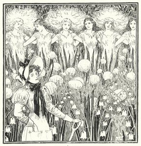 Maîtresse Mary, assez contraire, comment pousse votre jardin? - Leonard Leslie Brooke