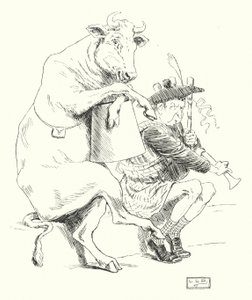 Il y avait un joueur de cornemuse, il avait une vache - Leonard Leslie Brooke