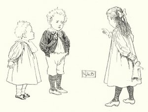 De quoi sont faits les petits garçons (gravure) - Leonard Leslie Brooke