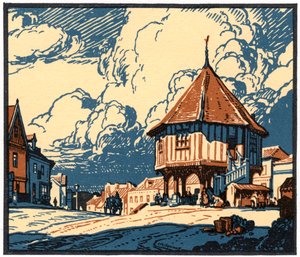 La Croix du Marché, Wymondham, Norfolk - Leonard Russell Squirrell