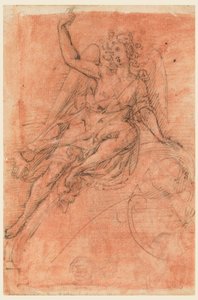 Ange assis sur une volute - Leonardo Scaglia