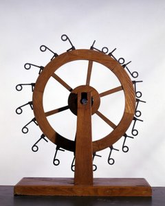 Mouvement perpétuel de Léonard de Vinci - Musée de la science et des techniques de Léonard de Vinci, à Milan.