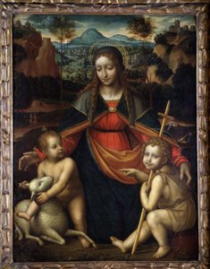 La Vierge - École de Léonard de Vinci, Musée de Menton